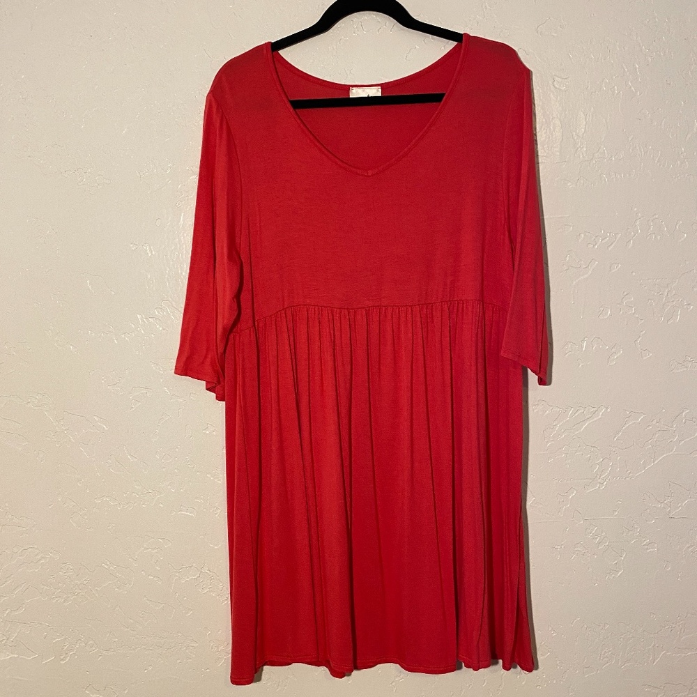 Evelie empire waist blouse, size 2X.